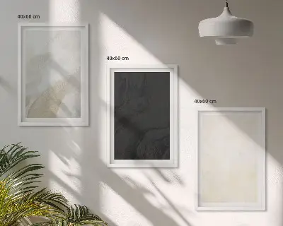Fotowand met abstracte texturen in minimalistische tinten
