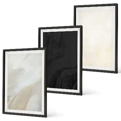 Fotowand met abstracte texturen in minimalistische tinten