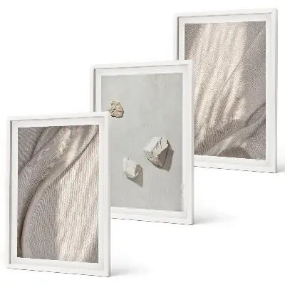 Fotowand met close-up van boho textuur