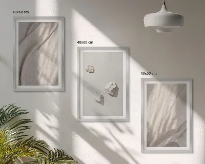 Fotowand met close-up van boho textuur