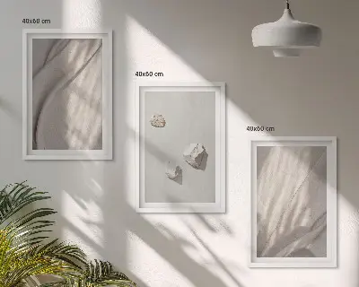 Fotowand met close-up van boho textuur