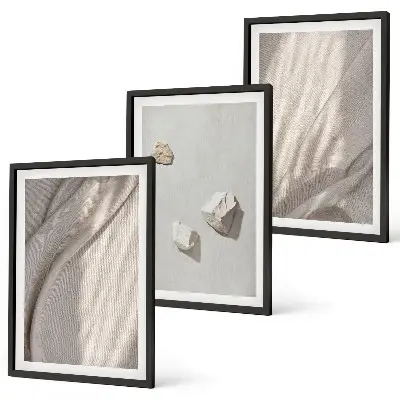 Fotowand met close-up van boho textuur