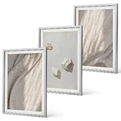 Fotowand met close-up van boho textuur