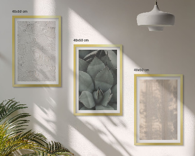 Wanddecoratie set schilderijen Letnie tekstury tropików