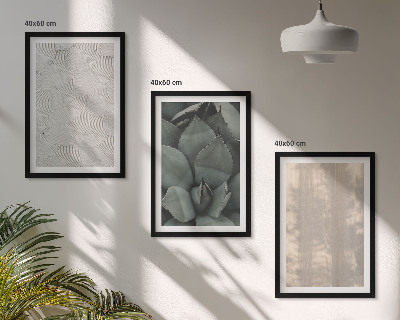 Wanddecoratie set schilderijen Letnie tekstury tropików