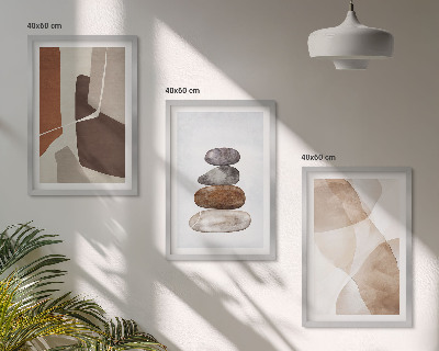 Wanddecoratie set schilderijen Malarstwo abstrakcyjne nowoczesne
