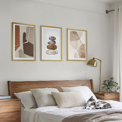 Wanddecoratie set schilderijen Malarstwo abstrakcyjne nowoczesne