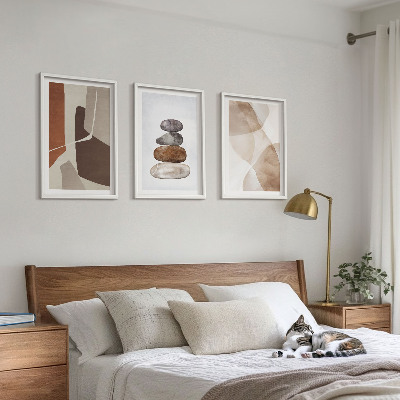 Wanddecoratie set schilderijen Malarstwo abstrakcyjne nowoczesne