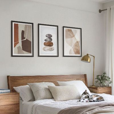 Wanddecoratie set schilderijen Malarstwo abstrakcyjne nowoczesne