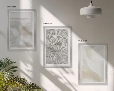 Fotowand met abstract modern design
