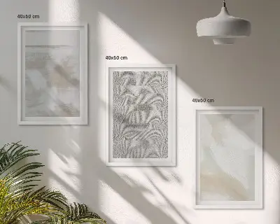 Fotowand met abstract modern design