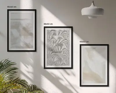Fotowand met abstract modern design