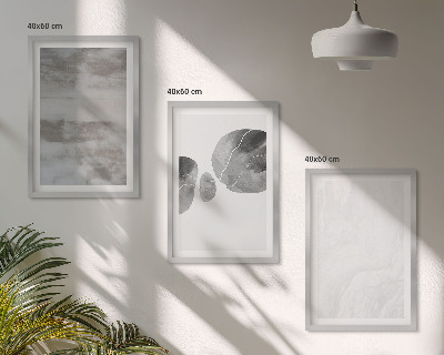 Wanddecoratie set schilderijen Abstrakcyjne struktury nowoczesne