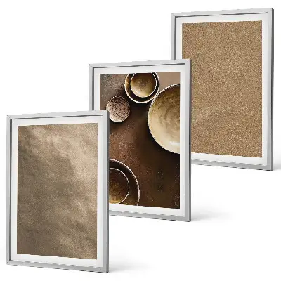 Fotowand met minimalistische stenen structuren