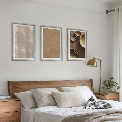 Wanddecoratie set schilderijen Struktury tekstury minimalistyczne