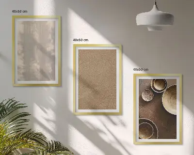 Wanddecoratie set schilderijen minimalistische texturen