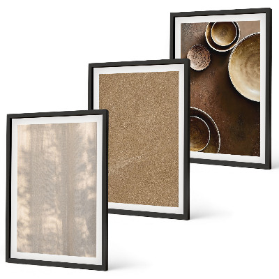 Wanddecoratie set schilderijen Struktury tekstury minimalistyczne