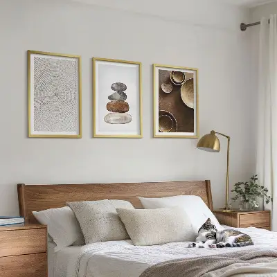 Fotowand texturen in moderne kunst