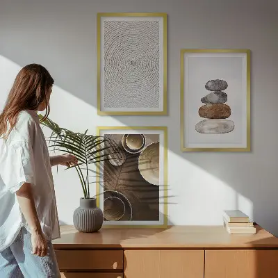 Fotowand texturen in moderne kunst
