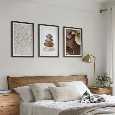 Fotowand texturen in moderne kunst