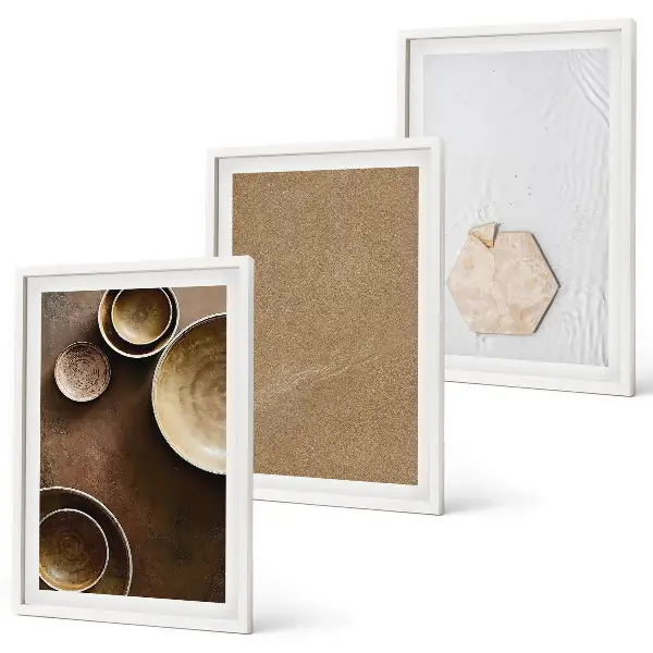 Fotowand met minimalistische texturen en kleuren