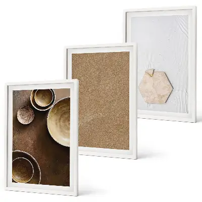 Fotowand met minimalistische texturen en kleuren