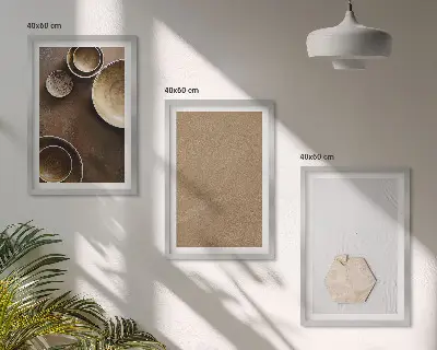 Fotowand met minimalistische texturen en kleuren