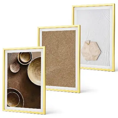 Fotowand met minimalistische texturen en kleuren