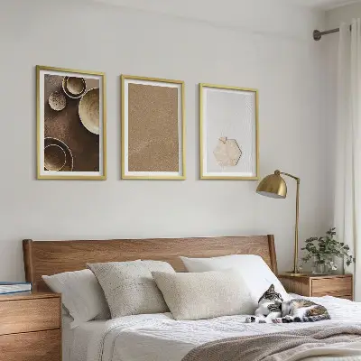 Fotowand met minimalistische texturen en kleuren