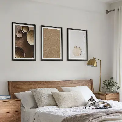 Fotowand met minimalistische texturen en kleuren