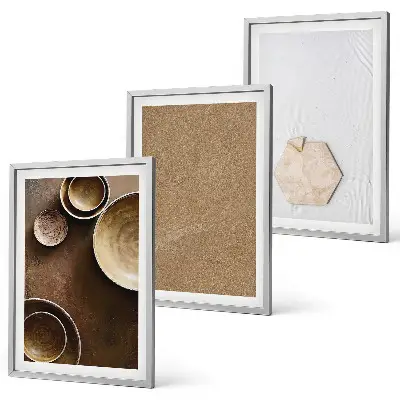 Fotowand met minimalistische texturen en kleuren