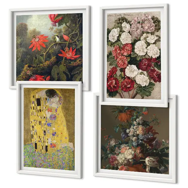 Bloesem van Klimt poster met lijst set van posters