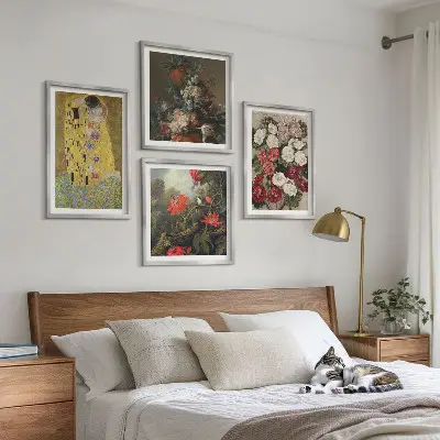Bloesem van Klimt poster met lijst set van posters