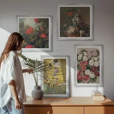 Bloesem van Klimt poster met lijst set van posters