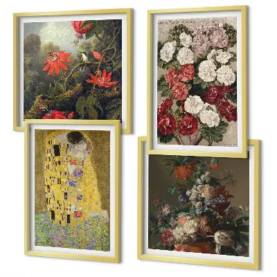 Bloesem van Klimt poster met lijst set van posters