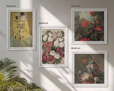 Bloesem van Klimt poster met lijst set van posters