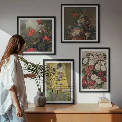 Bloesem van Klimt poster met lijst set van posters