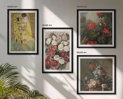 Bloesem van Klimt poster met lijst set van posters
