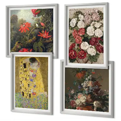 Bloesem van Klimt poster met lijst set van posters
