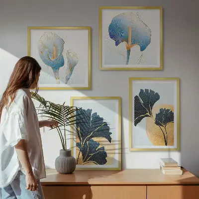 Citroenen wijn portret Kahlo meerluik in lijst