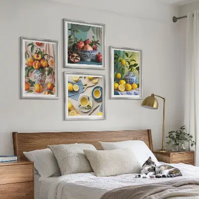 Matisse stijlfiguren set van posters met lijst