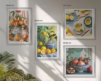 Matisse stijlfiguren set van posters met lijst