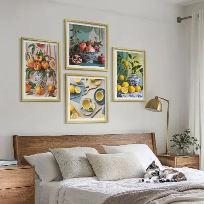 Matisse stijlfiguren set van posters met lijst