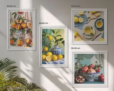 Matisse stijlfiguren set van posters met lijst