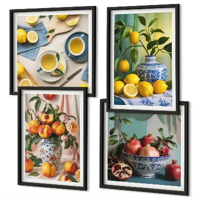 Matisse stijlfiguren set van posters met lijst