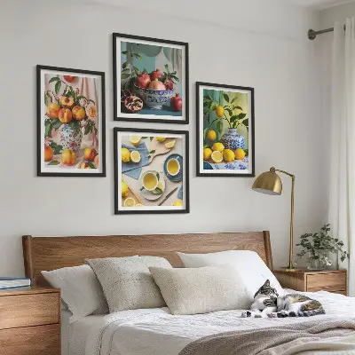 Matisse stijlfiguren set van posters met lijst