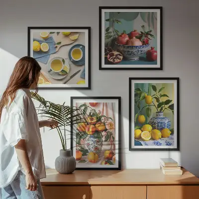 Matisse stijlfiguren set van posters met lijst