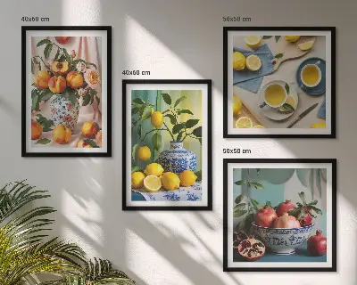 Matisse stijlfiguren set van posters met lijst