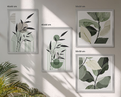 Meerluik in lijst Boho plantencomposities
