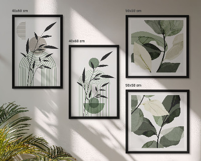 Meerluik in lijst Boho plantencomposities